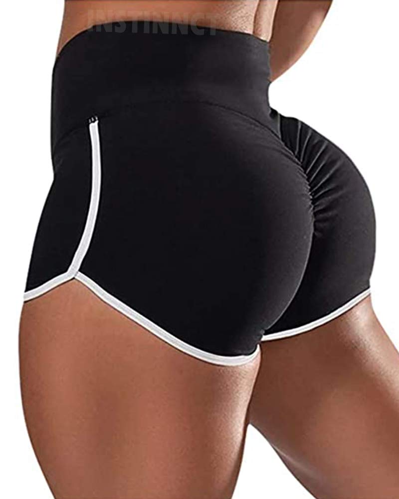CFRWomen Workout Booties Shorts Lounge Lingerie Slutty Scrunch Butt Lift High Waist Squat Sport Gym Yoga Pants