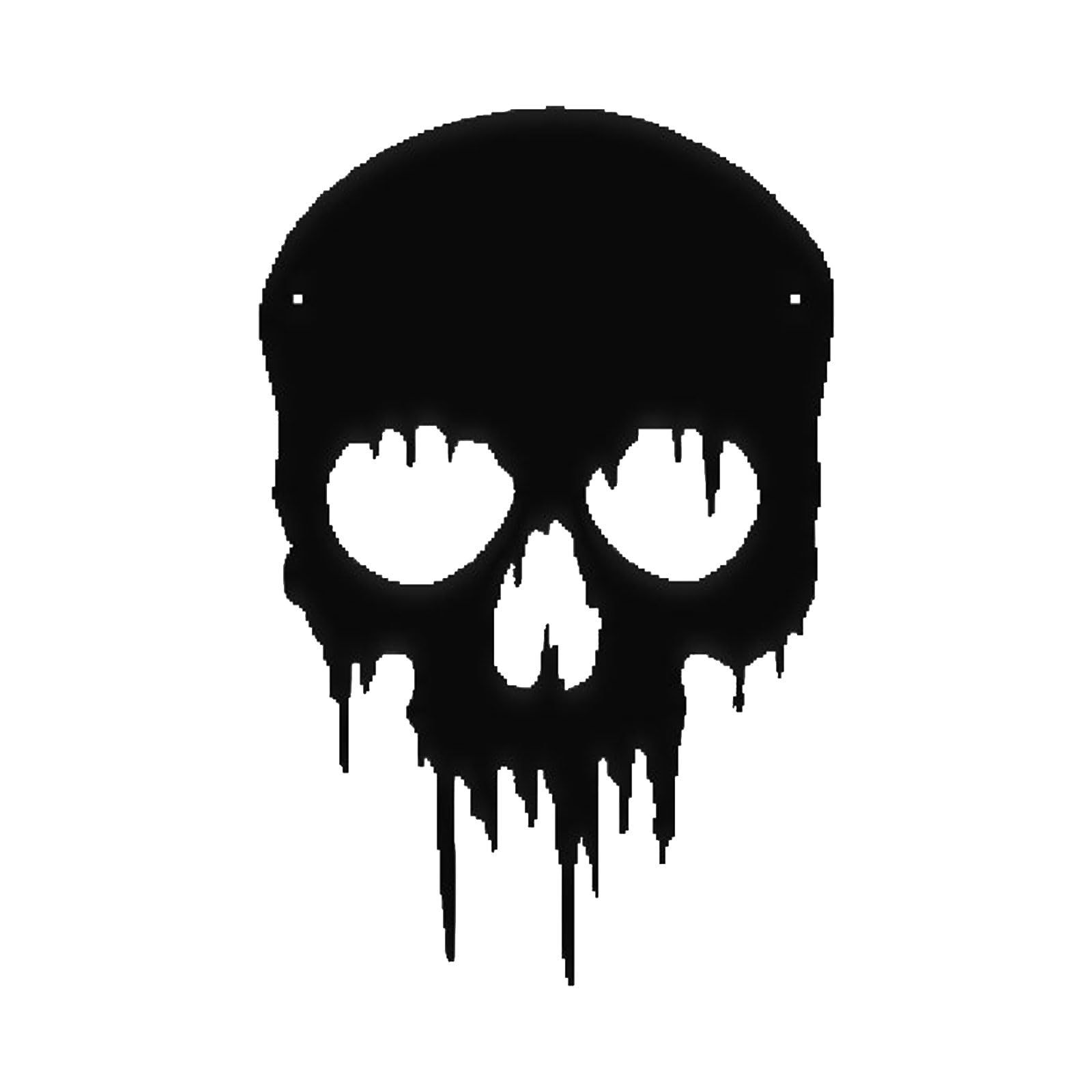 Tsophreniq Halloween Skull Wall Decor Metal Sculpture Ornament for Home Bedroom Living Room Decoration Skull