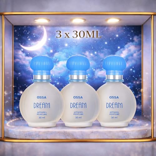Image of Ossa Dream Collection Eau De Parfum 30ml With Citrusy And Ambery Notes | Long Lasting Fragrance For Men And Women | Ideal For All Day Fresh And Best Gift For Birthday And Anniversary (Pack of 3)