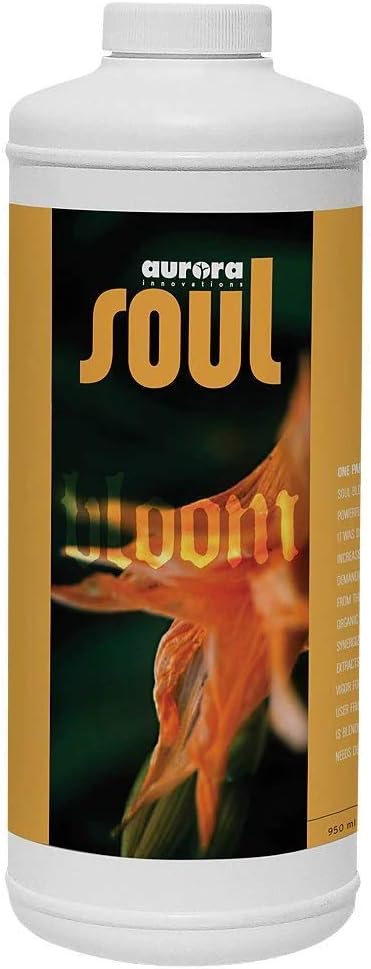 Soul Bloom, Liquid Fertilizer for Hydroponics and Soil, 1-4-3, Quart