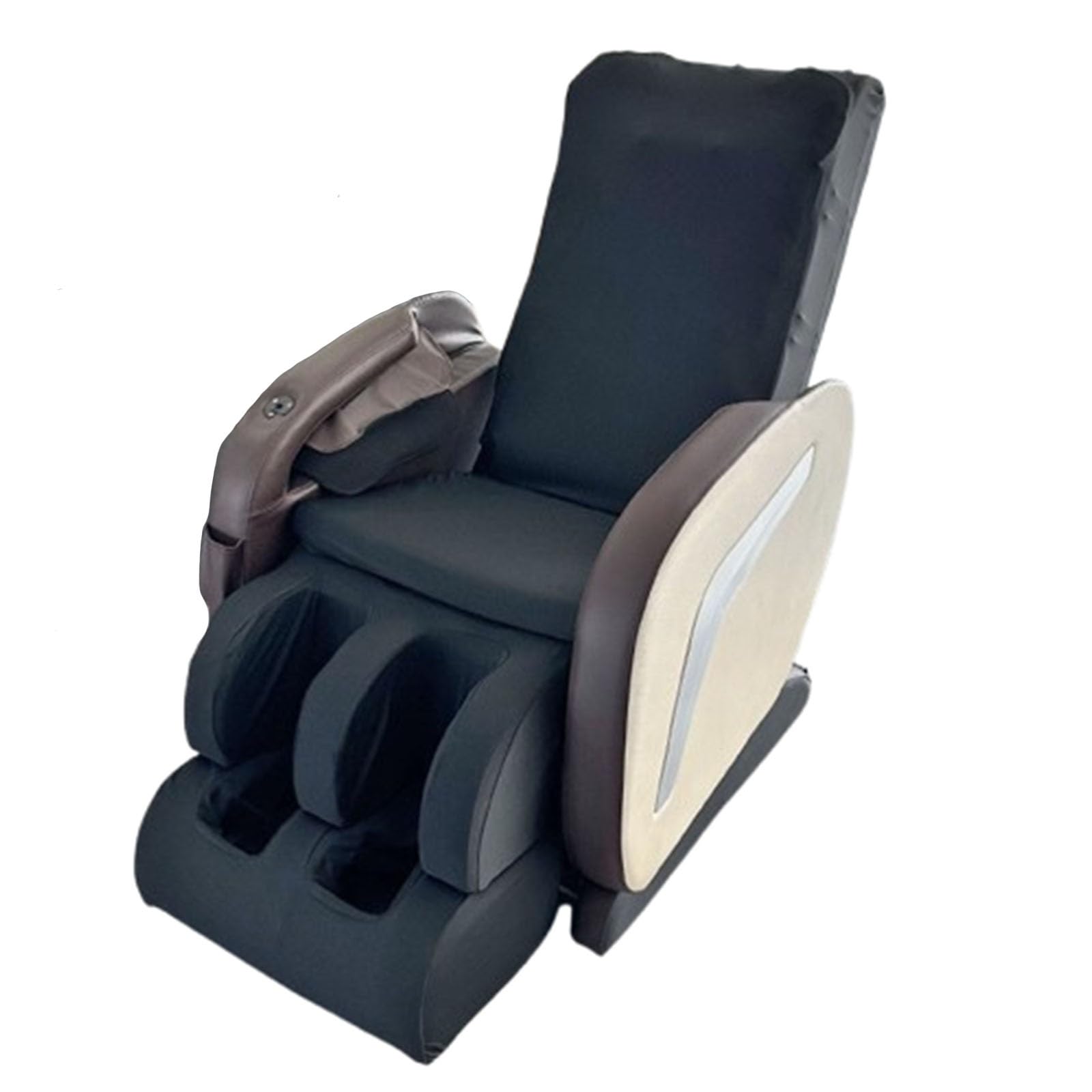 Full Body Shiatsu Massage Chair Cover Cloth,Massage Chair Covers Washable Stretch Fabric Dustproof Protector Cover for Massage Chairs(Black)