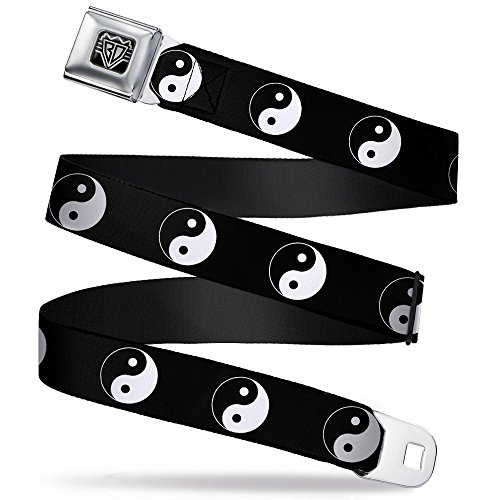 Cinturón de seguridad Yin Yang para niños de 2.5 cm ajustable 1