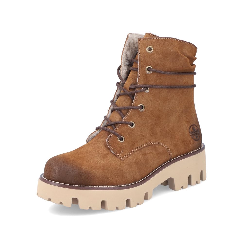 Rieker Damen Schnürstiefeletten Y3329, Frauen Stiefeletten