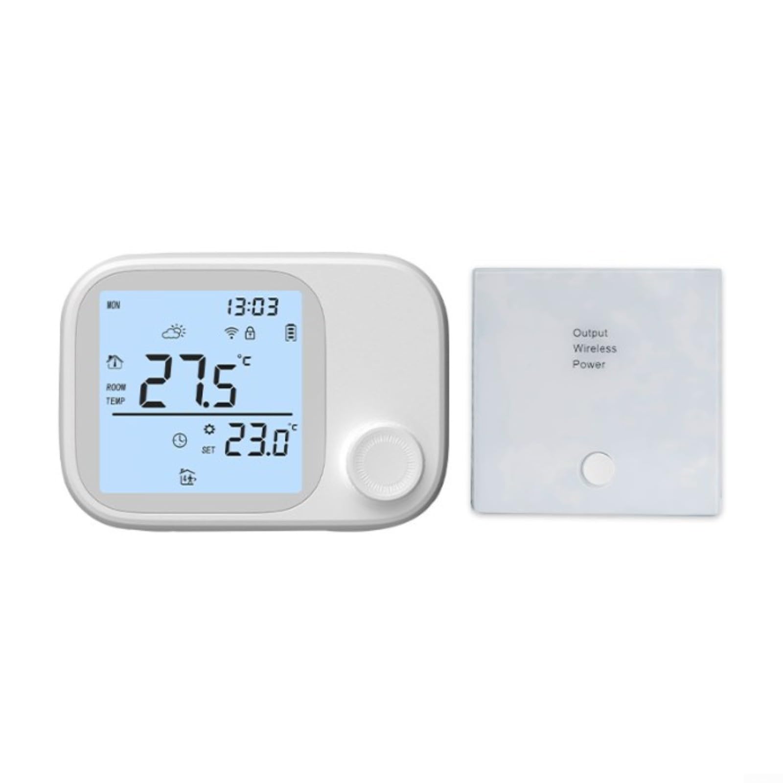 Thermostat TUYA sans fil pour éviter le gaspillage de votre chaudière gaz