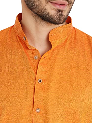 Image of Maharaja Pure Linen Premium Kurta Pyjama Set For Men