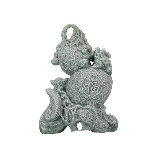 ENGENDER Kung Fu Tea Pet Green Sandstone Tea Pet Ornaments Gourd Creative Table Set Decorations