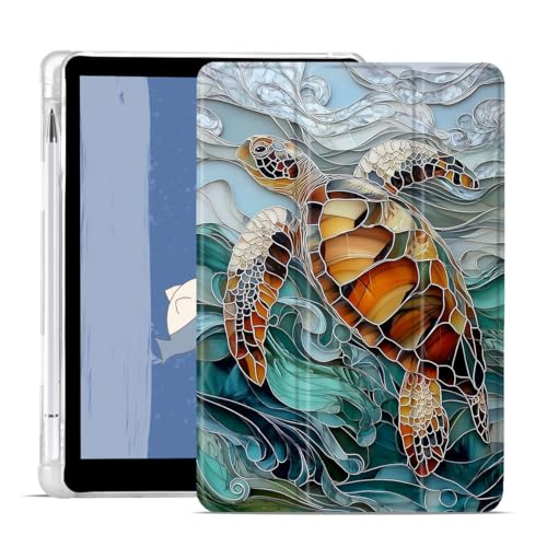 Étui cuir souple iPad Pro 12.9 antichoc avec fente stylet et rabat pliable