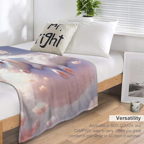 Couverture polaire renard pour canapé et soirées cocooning