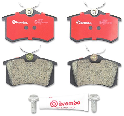Brembo P85020N Premium Ceramic Rear Disc Brake Pad Set Audi/Audi (Faw)/Citroën/Citroën (Df-Psa)/Fiat/Ford/Hongqi/Lancia/Peugeot/Peugeot (Df-Psa)/Seat/Shuanghuan/Skoda/Vw/Vw (Faw)/Vw (Svw)/Zhonghua (Brilliance) Oe# 4B0698451 #TOP19