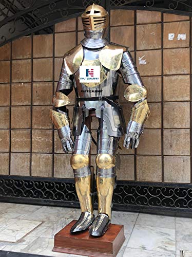 Nautical-Mart Medieval Spanish Suit Of Armor Knight Armor Costume Halloween Costume
