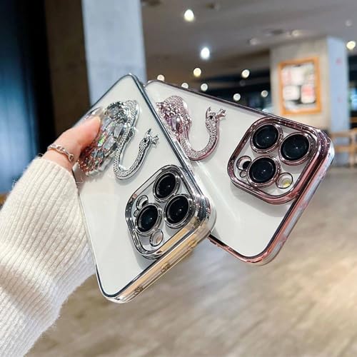 Coque iPhone 14 Pro Max antichoc à paillettes et strass diamantés protecteurs