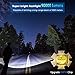 WholeFire Linterna LED XHP90 Alta Potencia 10000 Lúmenes, USB Recargable Impermeable 5...