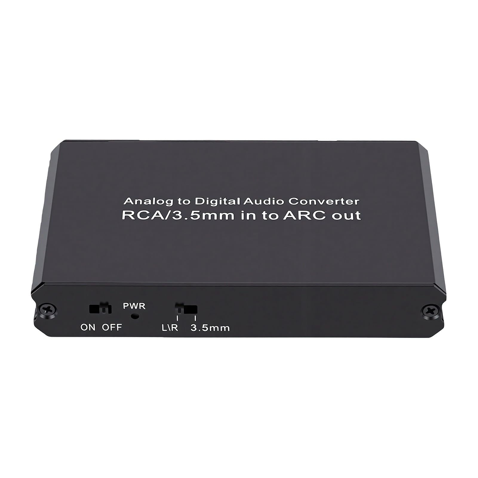 Generic Convertisseur de Son Analogique-numérique, Compact, Durable, Plug and Play pour Cinéma Maison, Alliage D'aluminium, 1 unité