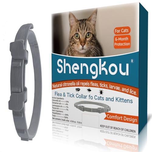 Cat Flea & Tick Collar with Essential Oils
