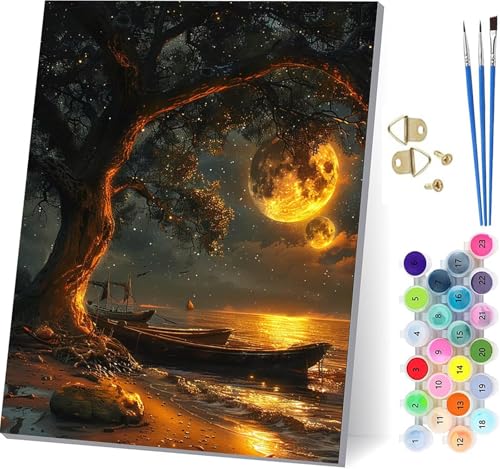  G DIY Paint by Numbers for Adults  LbgqS hG  Lbg uVƃANG̋ yCgoCio[ l̃NtgANeBre z[ ItBX ւ̃Mtg 60x80c