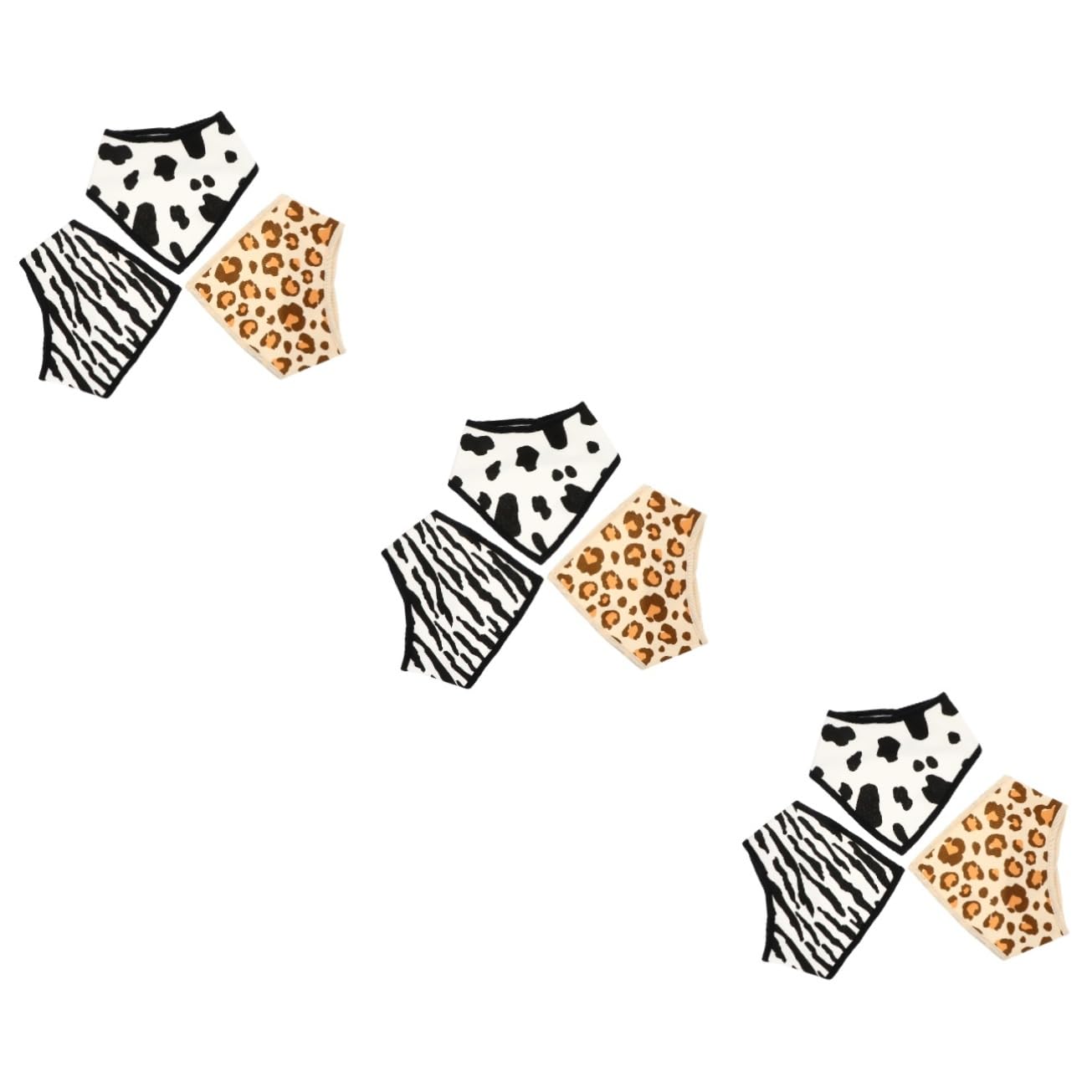 Abaodam 9piezas Baberos Bandana De Algodón Para Bebés Baberos Triangulares Impermeables Para Alimentación y Saliva De Recién Nacidos y Bebés