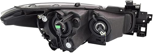 Miniatura 2 de RAREELECTRICAL New Left Halogen Headlight Compatible With Mazda 3 Touring Hatchback Sedan 4 Door 2.0L 2.5L 2017 2018 By Part Number Babf510L0D