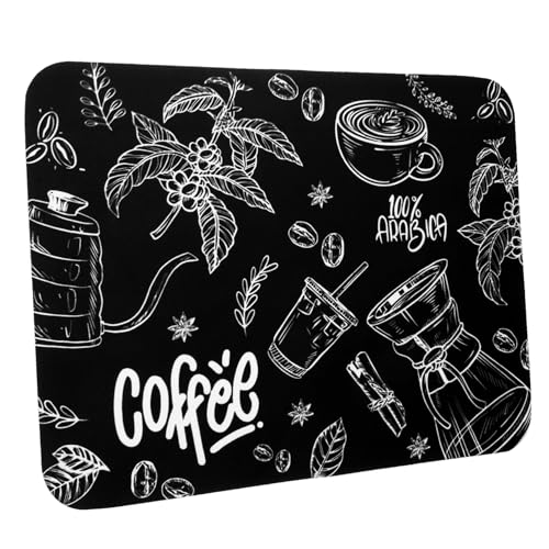 iplusmile コーヒーメーカー用滑り止め吸水マット 多機能ドライマット キッチンカウンター バー用 耐久素材 台所保護パッド