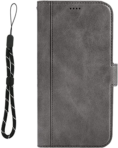 RuiMi for AQUOS Sense 6 SH-54B docomo ケース 手帳型 for SHG05 au ケース 2カードポケット 全面保護 衝撃吸収 for SH-54B docomo 手帳型 スマホケース サイドマグネット スタンド機能付き for AQUOS Sense 6 SH-54B docomo/SHG05 au 専用ケース