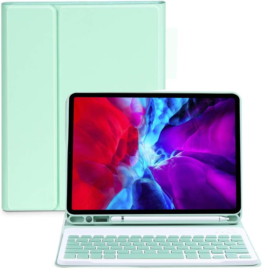 Bluetooth Keyboard Case for iPad 8th Gen/7th Gen 10.2 inch