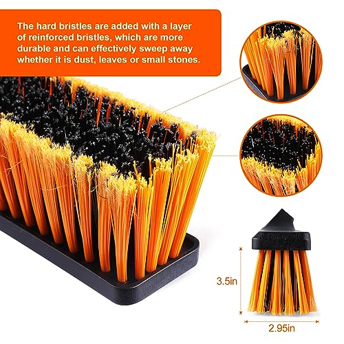 CLEANHOME Garden Broom, Yard Brush Heavy Duty Outdoor 2-1,50&66in, suitable for Schools Factories - Image 3