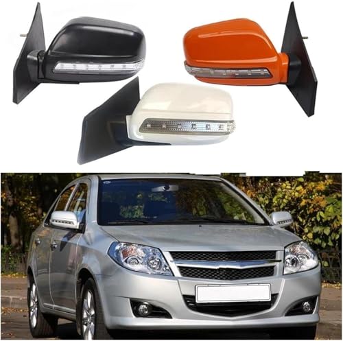 Coques de rétroviseurs pour Geely MK rétroviseur extérieur blanc passager