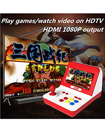 Image of New JXD classic nostalgia big rocker retro Multiplayer mini arcade console Dual-core 32GB build in 9000 games more than 10 simulators such as mame /CPS /arcade mp3 mp4