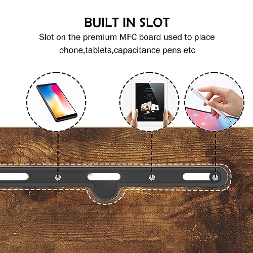 Escritorio móvil ajustable para laptop 23.6 pulgadas miniatura 5