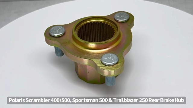 Amazon.com: Splined Rear Brake Rotor Hub Replacement for Polaris