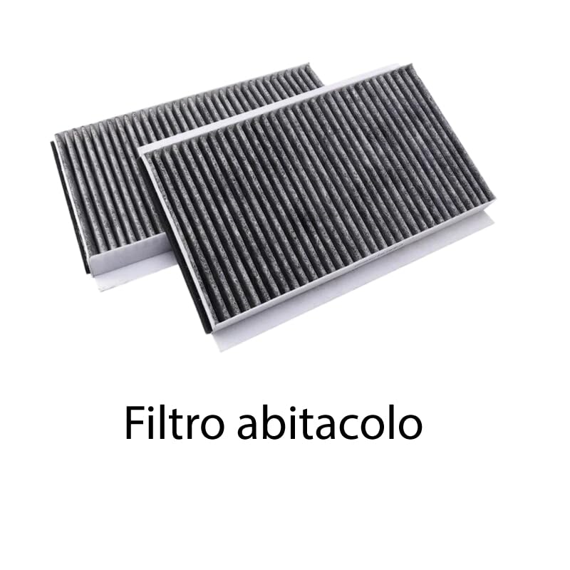 Kit tagliando 4 filtri + 8L olio Edge 5W30 per BMW Serie 5 E60 525d 530d 535d 2001-2010