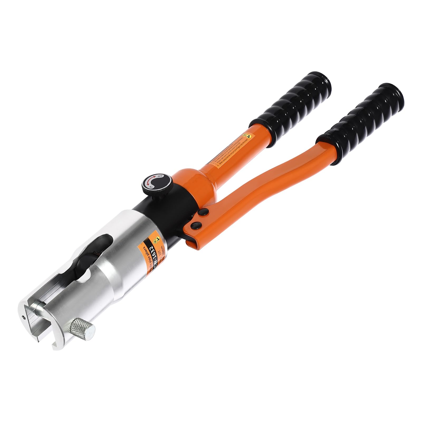 Pinza a pressa idraulica professionale, set di contorni TH (TH16-32), 10 tonnellate con testa girevole a 360°, per tubi in alluminio, PEX e PB