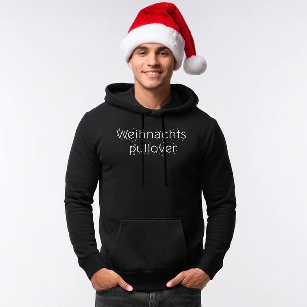 Tassenbrennerei Weihnachtspullover - Statement Pullover für Weihnachten - Hoodie für Männer & Frauen, Weihnachtsmuffel - Herren & Damen