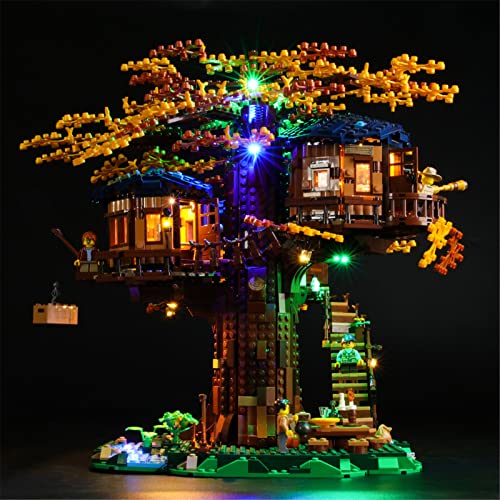 Image of LIGHTAILING Led Lighting Kit for Lego- 21318 Tree-House Building Blocks Model - LED Light Set Compatible with Lego Model(Not Include Lego Model)