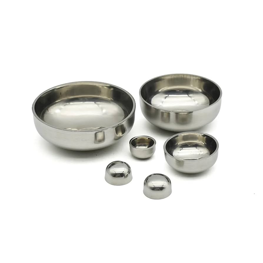 【3個】ステンレス溶接キャップ 3個】ステンレス溶接キャップ ステンレス 甲丸キャップ (SUS304