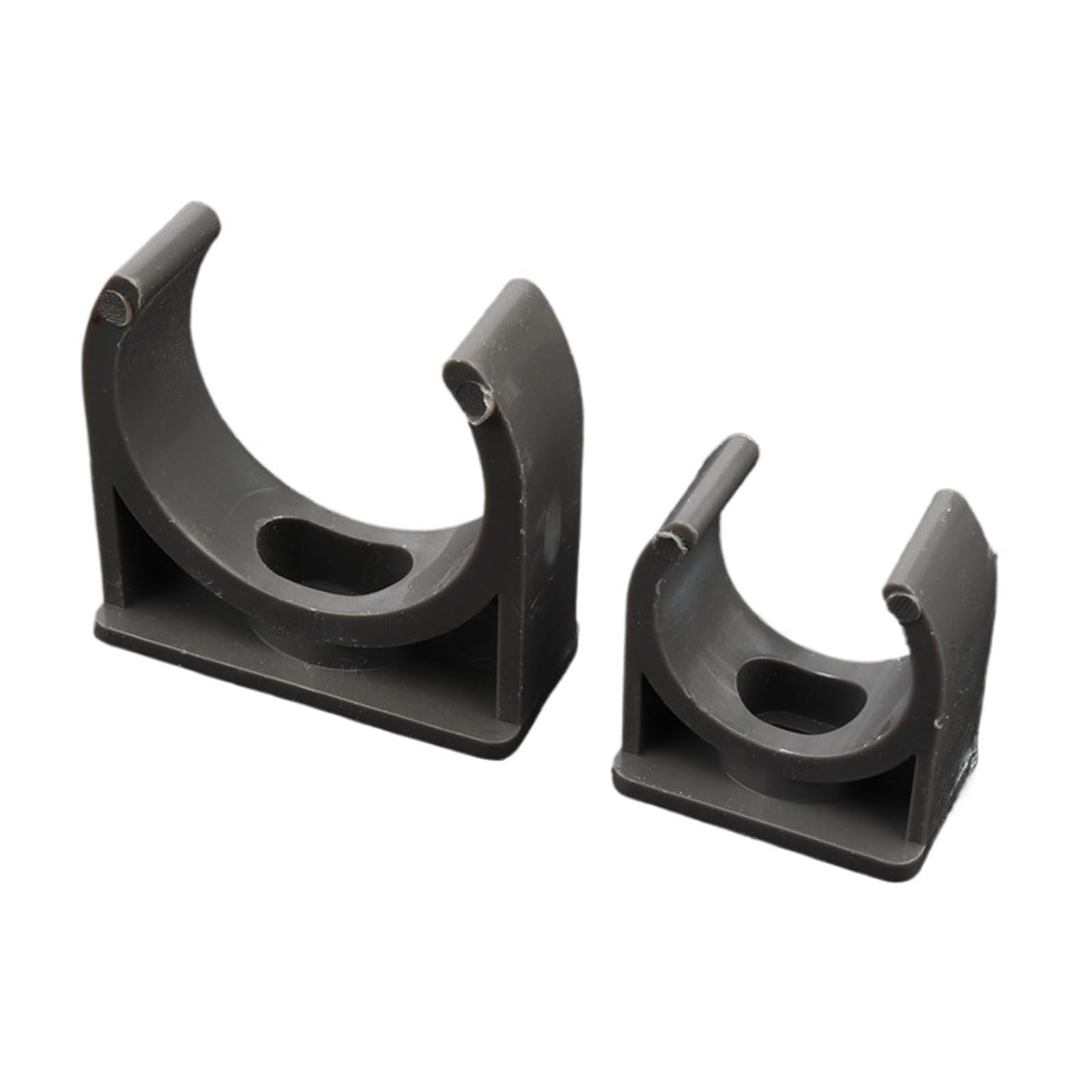 Plastic Clamps， Brake Pipe Clips wat Pack of 10 Multicolor U-Type PVC Clamp 20-50mm(G1 32mm)