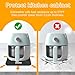 4 PCS Heat Resistant Mat with Sliding Function for Air Fryer Mat,12 * 14in Countertop Protector Mat Coffee Maker Mat and Oven,Suitable for most kitchen Electric appliance