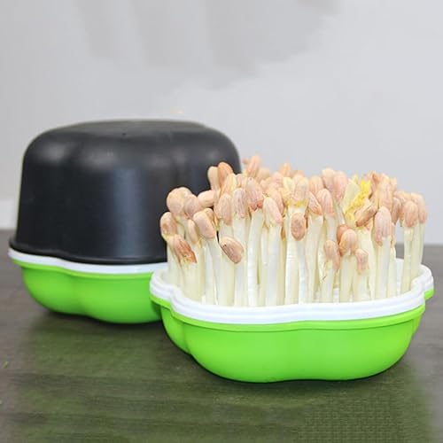 Miniatura 4 de GANAZONO 2 juegos de bandejas de inicio de vegetales bandejas de vivero de plantas, bandejas de cultivo, germinación de flores, tazas de inicio,