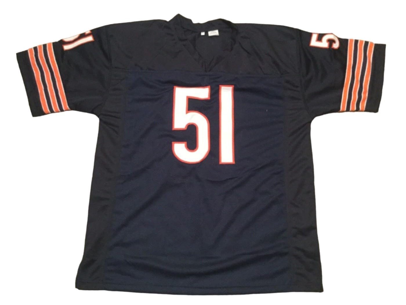 Dick Butkus Custom Jersey Stitched Blue Football New No Brand/Logos (US, Alpha, X-Large, Regular, Regular, Blue)