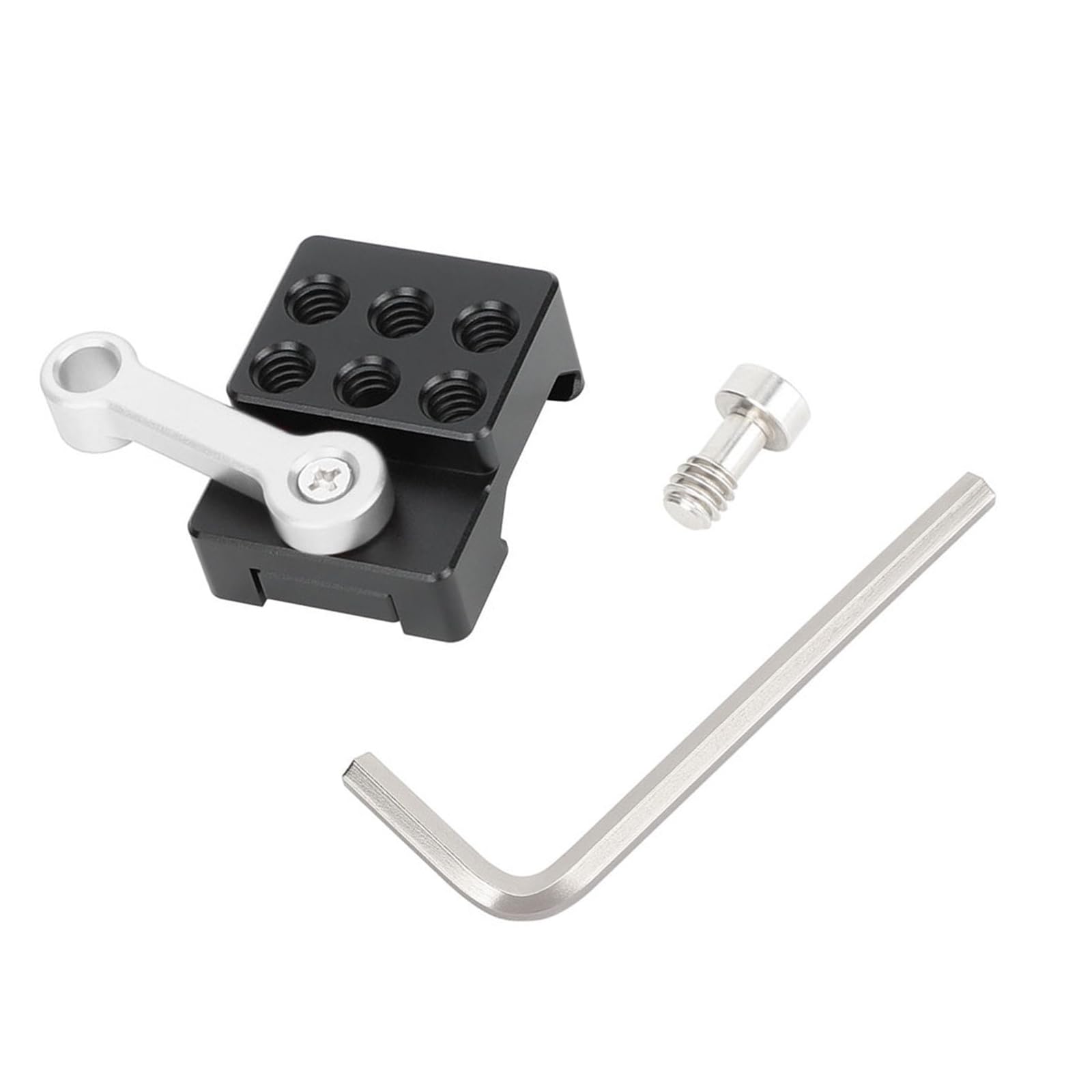 Morsetto regolabile in alluminio Morsetto a leva a sgancio rapido per fotocamera Maniglia Fotografia Accessori Photo Clamp
