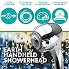 Niagara Conservation N2945CH Earth Spa 3-Spray with 1.5 GPM 2.7-in. Wall Mount Handheld Shower Head in Chrome, 1-Pack | Bathroom Shower Head Sprayer with Pressure Compensation Technology
