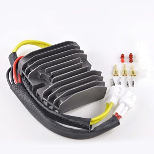 Mosfet Regulator Rectifier Fits Suzuki Hayabusa 1300R / GSF 1250 Bandit/GSX 1250 1300 B-King/GSXR 600 750 1000 / Boulevard / VL800 2001-2017 | OEM Repl.# 32800-02H00 / 32800-15H00 / 32800-18H00
