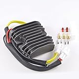 Mosfet Regulator For Suzuki Bandit Boulevard GSXR 600 GSX-R 750 Hayabusa VL VZ 800 V-Strom 650 King Quad 700 2003-2017 OEM Repl.# 32800-02H00 32800-15H00 32800-18H00 32800-41F00 32101-17G11