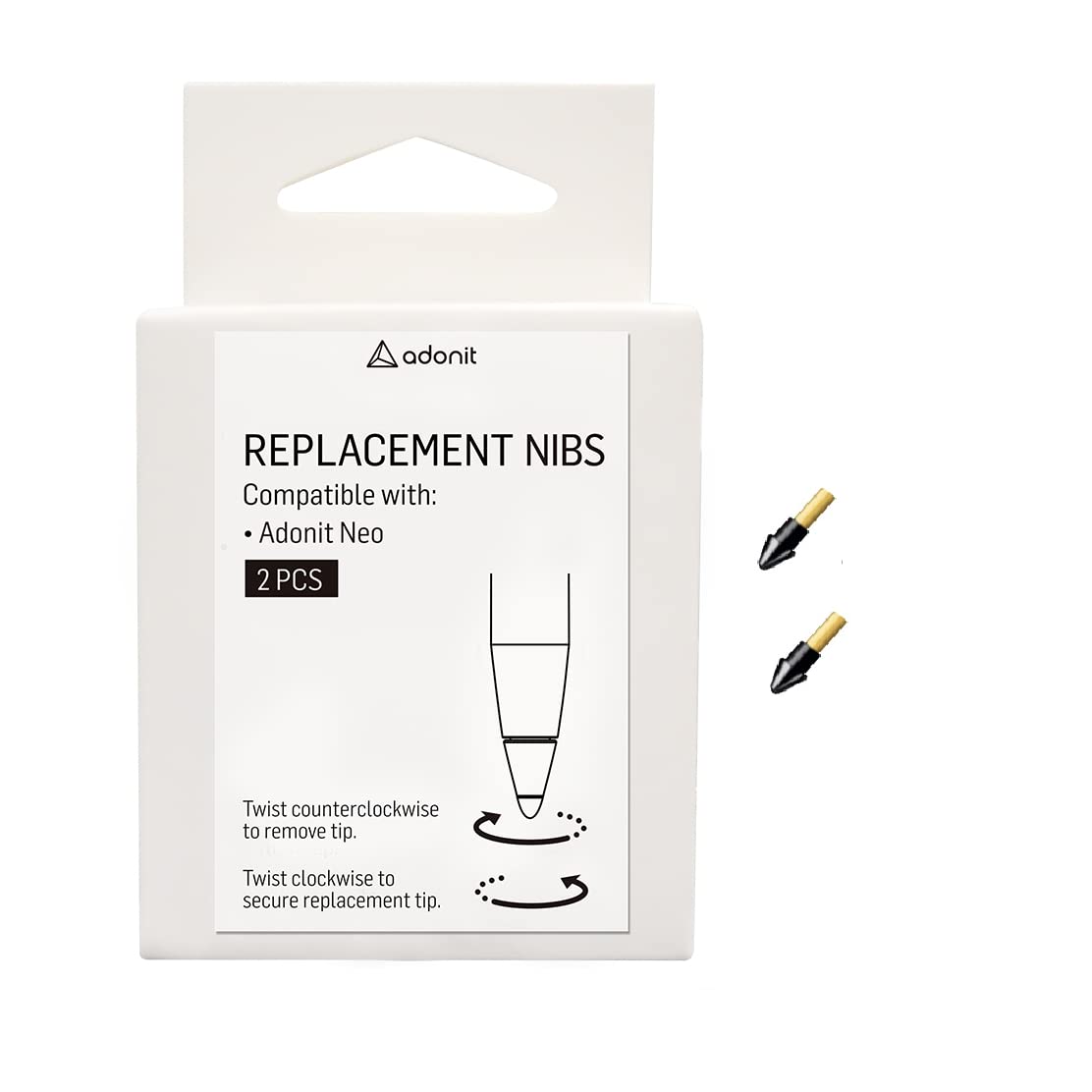 Adonit Neo Replacement Tips 2-Pack