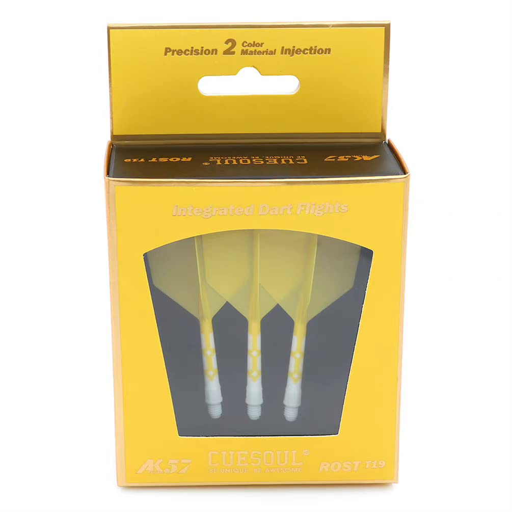 CUESOUL ROST T19 Integrated Dart Shaft and Flights Big Wing Shape,Set of 3 โ image 1