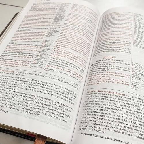 Joy Creative Hand Lettered & Laser Engraved Nkjv Reference Bible, Personalized With Your Custom Name thumb #5