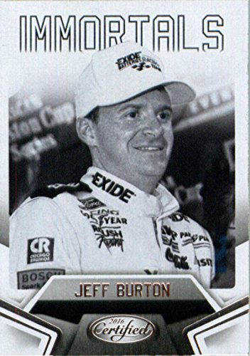 2016 Certified Racing #77 Jeff Burton Racing Card
