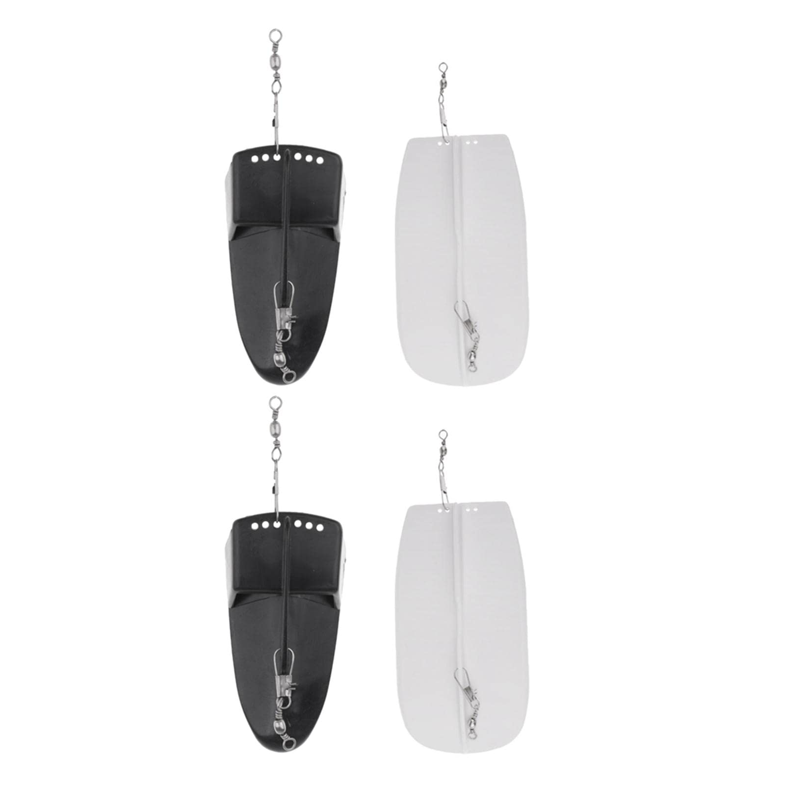 ECOMISTIQ®4pcs ABS PVCAdjustable Weight Sea Fishing Trolling Diving Board|Sporting Goods|Fishing|Fishing Equipment|Downrigger Outrigger Gear-image-32