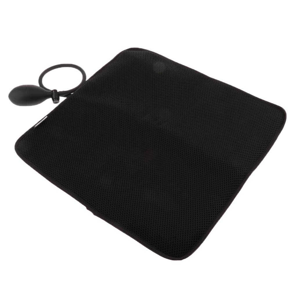 Cuscino Gonfiabile Portatile E Comprimibile, Nero