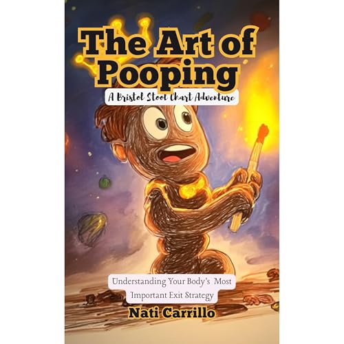 The Art of Pooping — A Bristol Stool Chart Adventure Audiolibro Por Nati Carrillo arte de portada