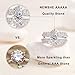 Newshe Wedding Rings for Women Engagement Ring Enhancer Band Bridal Set Sterling Silver 1.8Ct Cz Size 7